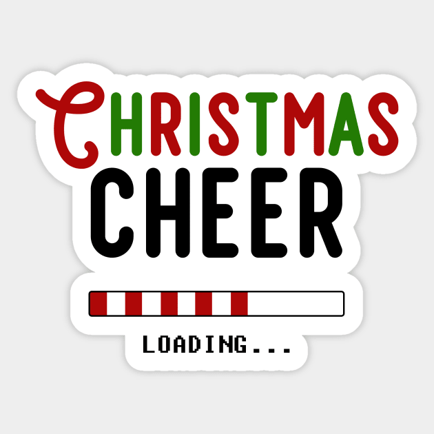 Christmas Cheer... Loading... Sticker by snitts